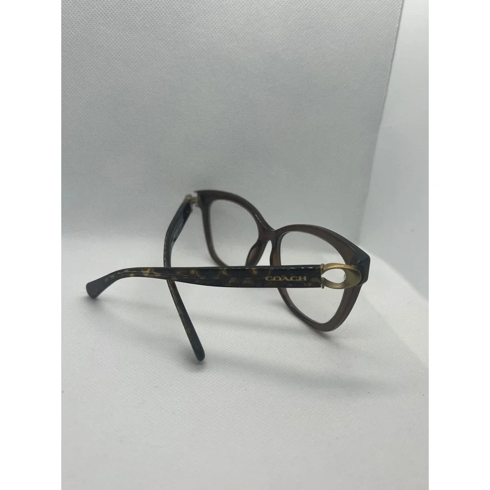 Coach 5035 Transparent Brown Tortoise Eye Glasses Designer‎ Frames